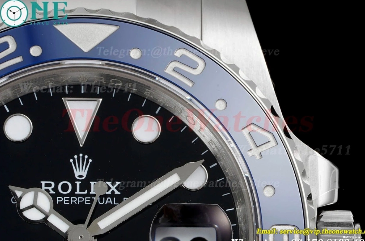 II Oys Cer Master GMT GMF 904L Blue V6 Red VR3285 Pepsi 126710 0319